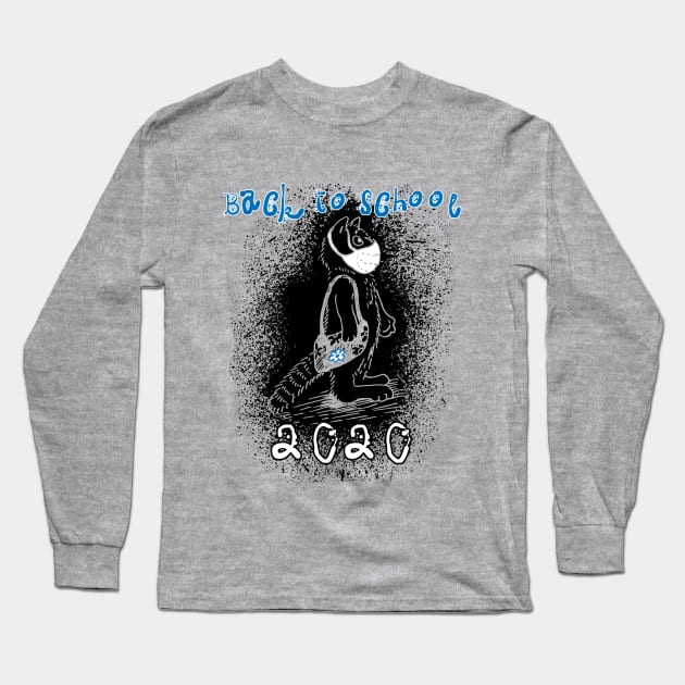 Back To School Long Sleeve T-Shirt by Sofiia Golovina